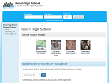 Tablet Screenshot of knochhighschool.org
